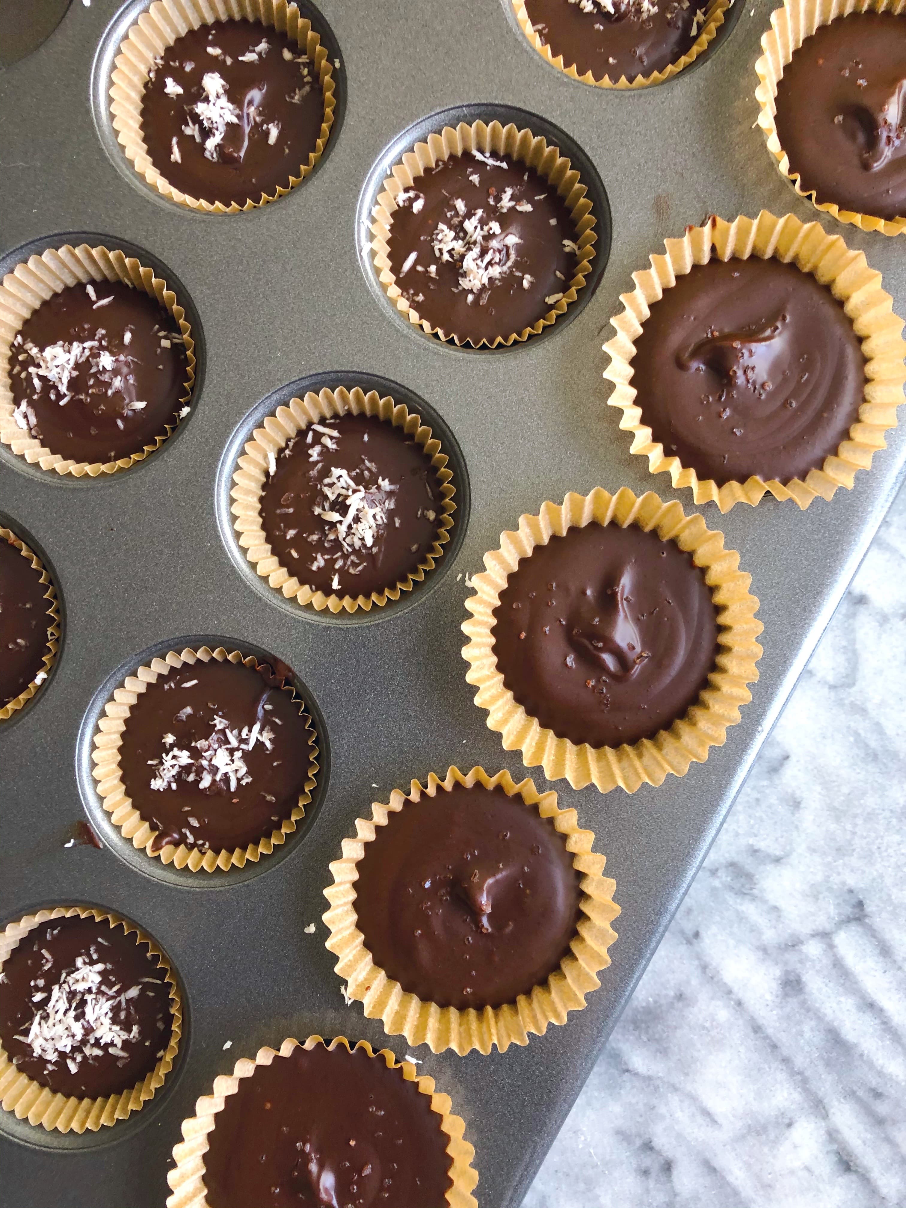Adaptogenic Chocolate Cups
